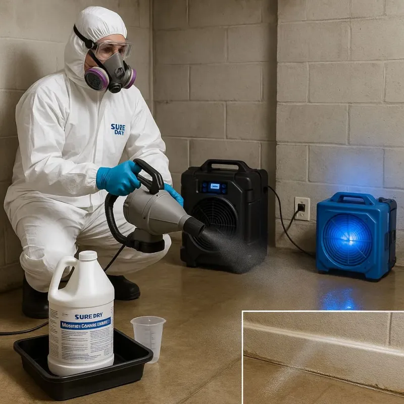 Sanitization and Odor Removal process in Hilltop Lakes, TX